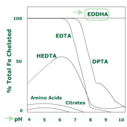 Quelato de Hierro AGRARES Fe PLUS 6% Fe-EDDHA 4,2% Orto-Orto, 5 Kg