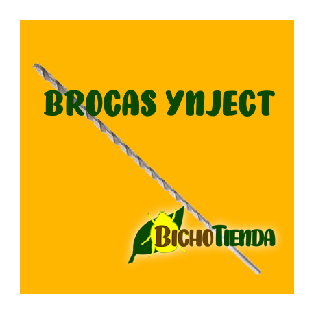 Broca larga palmera para Ynject