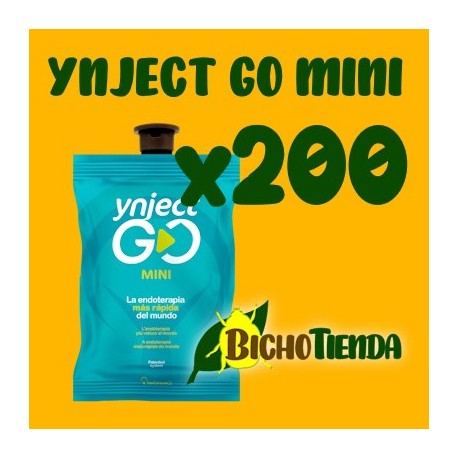 Pack 200 Ynject Go mini (pino)