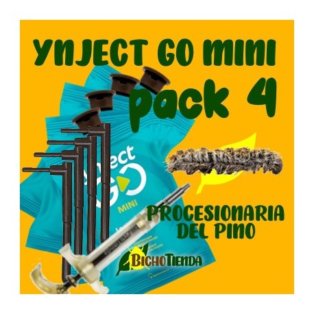 Pack 4 Ynject Procesionaria del Pino
