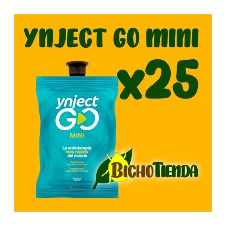Pack 25 Ynject Go mini (pino)