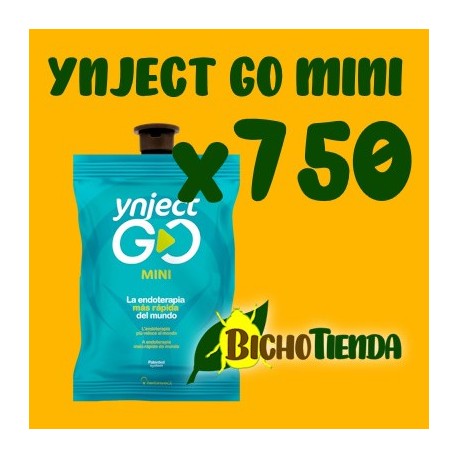 Pack 750 Ynject Go mini (pino)