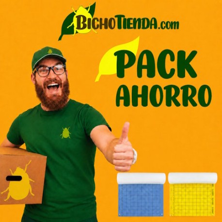 pack 20 placas amarillas adhesivas 20x25 cm