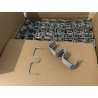 Clips para doblar ramas de acero (Lote 10 Grapas doblar ramas)