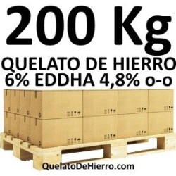 Palé 200Kg Quelato de Hierro 6% EDDHA 4,8 o-o