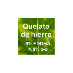 Palé 500Kg Quelato de Hierro 6% EDDHA 4,8 o-o
