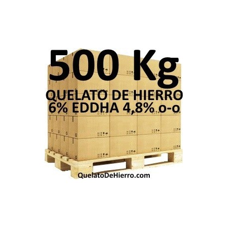 Palé 500Kg Quelato de Hierro 6% EDDHA 4,8 o-o