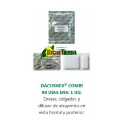 DACUSNEX COMBI 90 DÍAS paquete 20 Unidades (atrayente+feromona Bactrocera oleae)