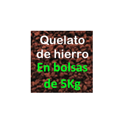 quelato de hierro 5kg ayron