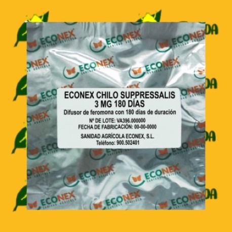 FEROMONAS CHILO SUPPRESSALIS 3 MG 180 DÍAS ECONEX