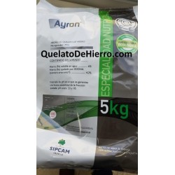 quelato de hierro 5kg ayron