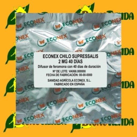 Feromona CHILO SUPPRESSALIS 2 MG 40 DÍAS Econex Feromona CHILO SUPPRESSALIS 2 MG 40 DÍAS Econex