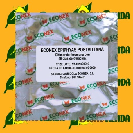 Feromona EPIPHYAS POSTVITTANA 40 días Econex