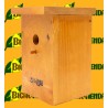 Nido ECO para aves insectívoras de madera maciza, nidal
