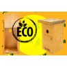 Nido ECO para aves insectívoras de madera maciza, nidal