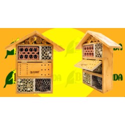 Refugio para insectos, hibernación y cría