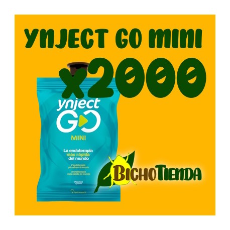 Pack 2000 Ynject Go mini (pino) Pack 2000 Ynject Go mini (pino)