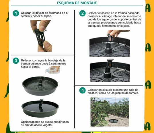 instrucciones trampa de agua